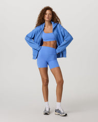 Restore Full Zip Hoodie Riviera Blue Zip-Up Sweater | Vuori online