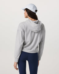 Halo Pullover Hoodie Women's Pale Heather Grey Hoodie | Vuori online