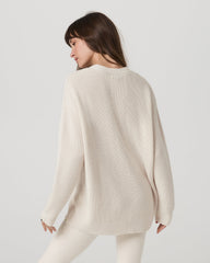 Alps Boyfriend Cardigan Women's Marshmallow Sweater | Vuori onsale