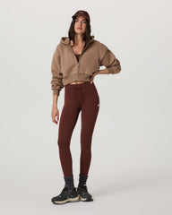 Restore Mini Full Zip Hoodie Women's Nutmeg Jacket | Vuori discount