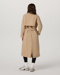 Rhodes Trench Coat Classic Women's Khaki Trench | Vuori onsale