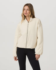 Lund Insulated Jacket Women's Bone Oversized Jacket | Vuori outlet