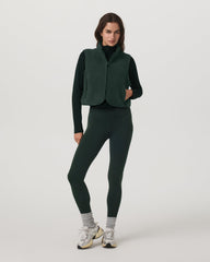 Alpine Vest Women's Evergreen Fleece Vest | Vuori outlet