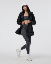Vail Long Down Jacket Women's Black Jacket | Vuori sale