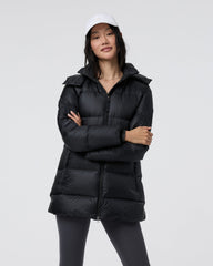 Vail Long Down Jacket Women's Black Jacket | Vuori sale