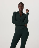 Vuori AllTheFeels™ Full Zip Women's Evergreen Jacket | Vuori online