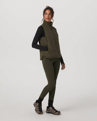 Canyon Insulated Vest Women's Olive Lightweight Vest | Vuori shop