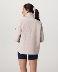 Canyon Insulated Jacket Women's Pumice Full-Zip Jacket | Vuori sale