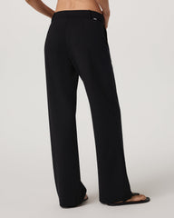 Maven Wideleg Pant Women's Black Lounge Pants | Vuori onsale