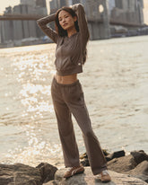 Halo Straight Leg Pant Women's Chia Heather Pants | Vuori sale