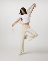 Telluride Twill Pant Women's Bone Mid-Low Rise Pants | Vuori onsale