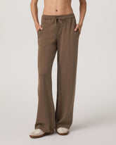 Compose Wideleg Pant Espresso Mid-High Rise Pants | Vuori for sale