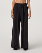 Villa Vibes Wideleg Women's Black Ultra-Wide Leg Pants | Vuori outlet