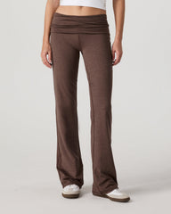 Halo Foldover Pant Chocolate Milk Heather | Vuori onsale