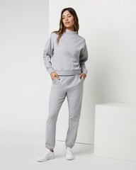 Granite Performance Jogger Light Heather Grey | Vuori for sale