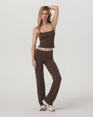 Vuori AllTheFeels™ Foldover Pant Women's Java Pants | Vuori sale