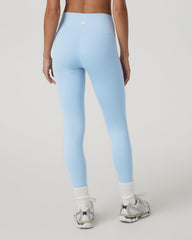 Inversion Rib Legging Women's Crystal Blue Rib Knit Leggings | Vuori shop