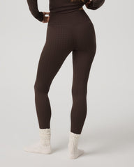 Women's Textured Chilled Out Legging Java Houndstooth | Vuori outlet
