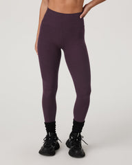 Clean Elevation Legging - Short Raisin Heather Leggings | Vuori sale