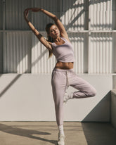 Performance Joggers Women's Lilac Breeze Heather Joggers | Vuori discount