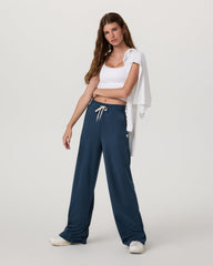 Halo Wideleg - Short Women's Blue Coast Pants | Vuori onsale