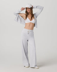 Halo Essential Wideleg Pant Women's Pale Grey Pants | Vuori sale