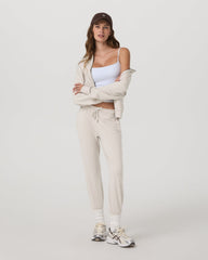 Performance Jogger - Long Ecru Heather | Vuori shop
