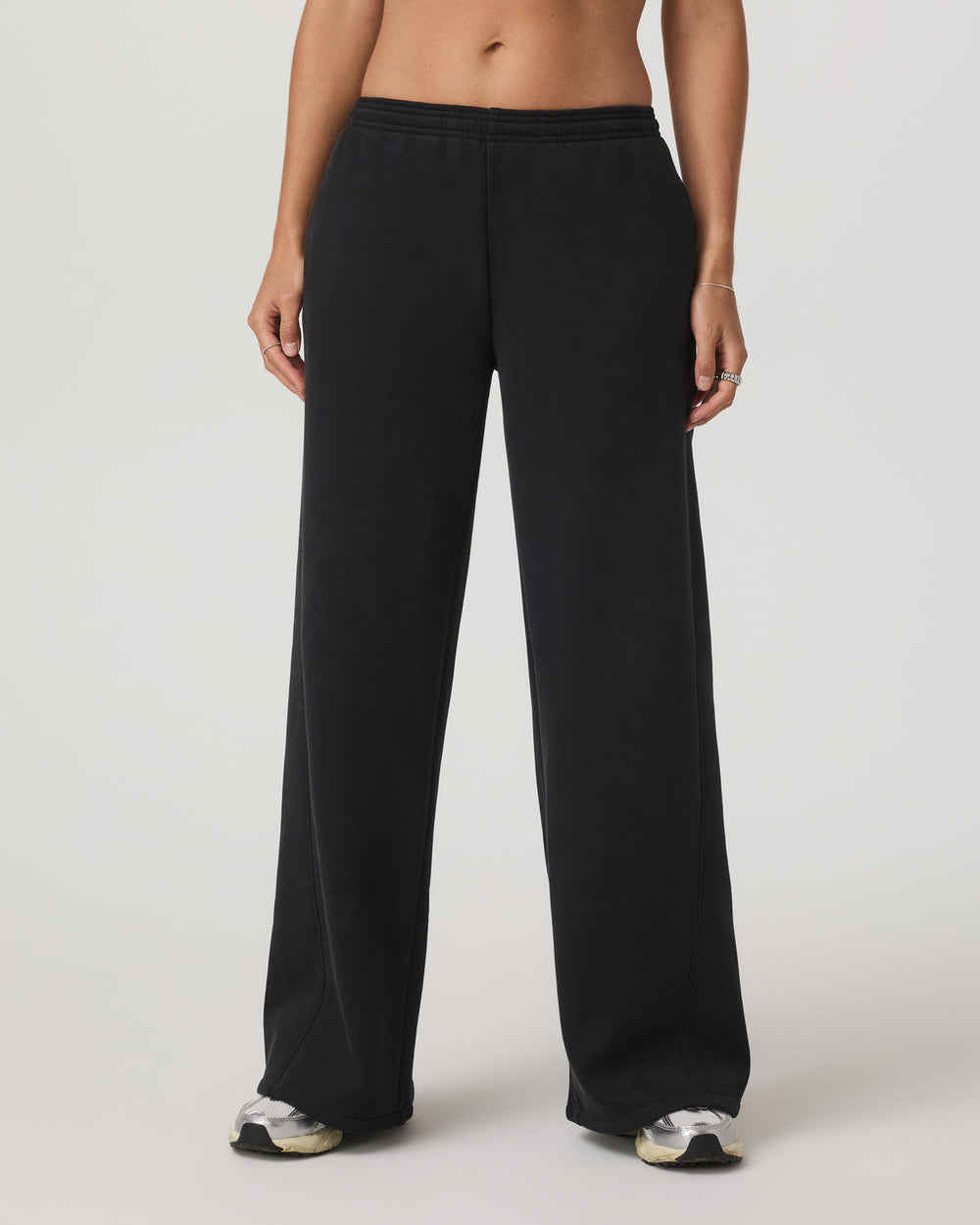 Women's Restore Ultra Wideleg Sweatpant Washed Black | Vuori for sale