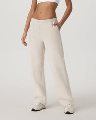 Women's Restore Straight Leg Sweatpant Bone Heather | Vuori outlet