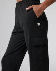 Boyfriend Cargo Sweatpant Black Heather Sweatpants | Vuori outlet