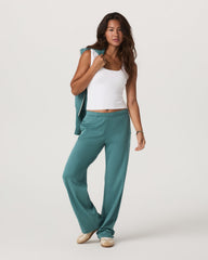 Halo Straight Leg Pant Women's Bluegrass Heather Pants | Vuori onsale