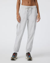 Birch Jogger Women's Silver Cloud Utility Joggers | Vuori discount
