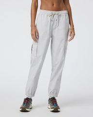 Birch Jogger Women's Silver Cloud Utility Joggers | Vuori discount