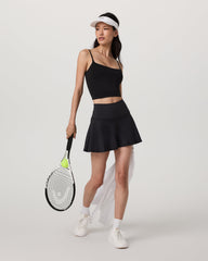 Baseline Skirt 14.5" Women's Black Fitness Skirt | Vuori shop