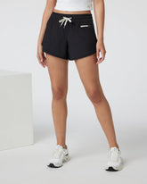 Clementine 4" Short 2.0 Women's Black Athletic Shorts | Vuori onsale