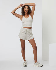 Halo Performance Short 2.0 Ecru Heather Shorts | Vuori onsale