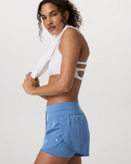 Daily Speed Short 2.5" Women's Light French Blue Shorts | Vuori online