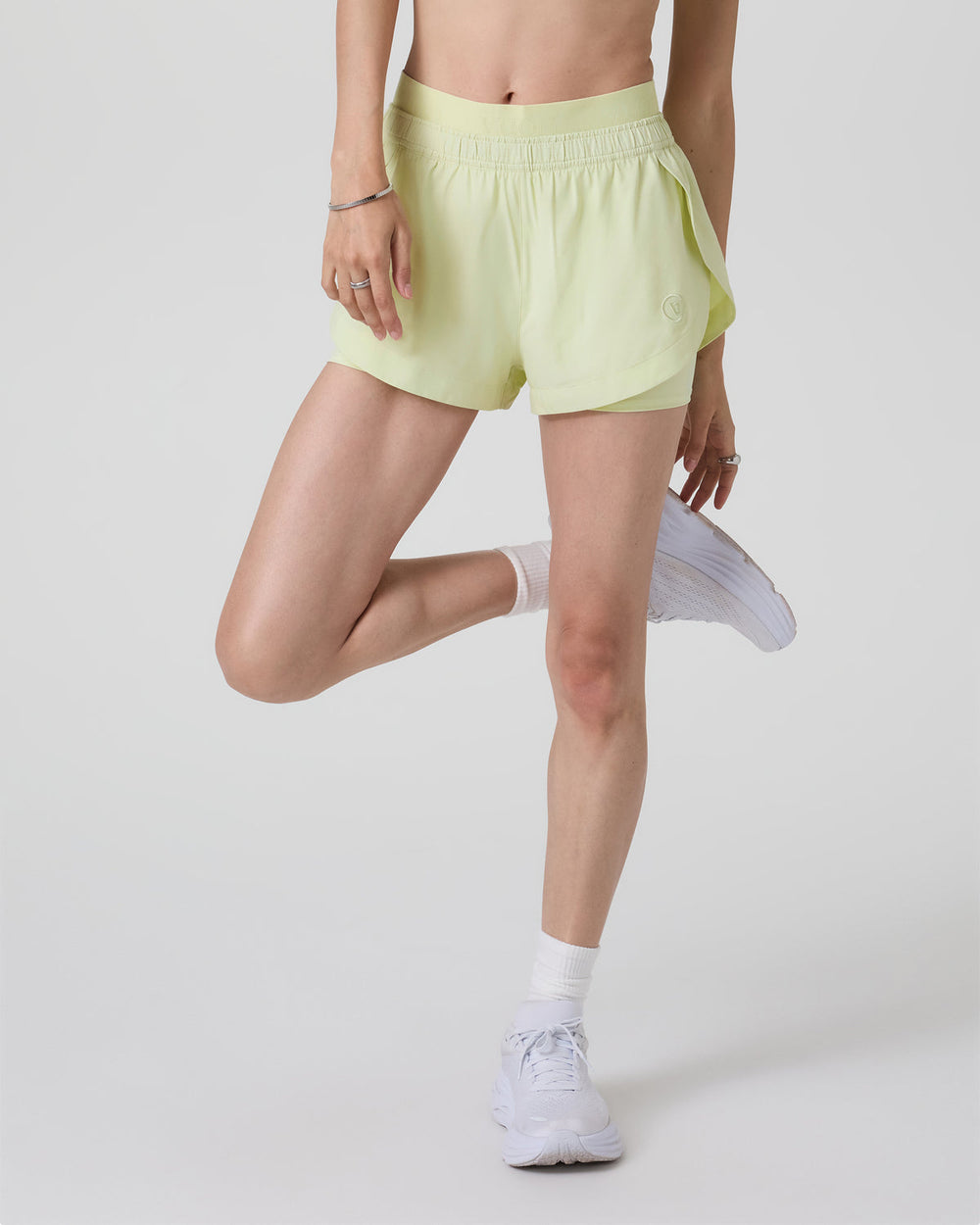 Luna Short 2" Women's Lemongrass Running Shorts | Vuori discount