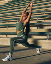 Vuori AllTheFeels™ Corset Tank Women's Agate Green Tank Top | Vuori discount