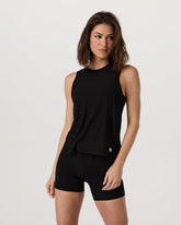 Energy Top Long Women's Black Performance Tank Top | Vuori for sale
