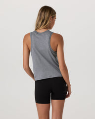 Energy Top Women's Heather Grey Tank Top | Vuori shop