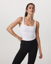 Vuori AllTheForm™ Support Tank White | Vuori sale