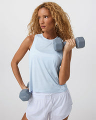 Energy Top Women's Soft Sky Heather Performance Tank | Vuori onsale