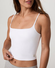 Vuori AllTheFeels™ Cami Women's White Tank Top | Vuori outlet