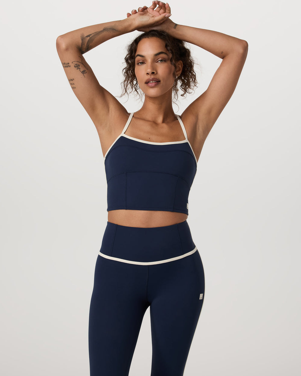 Vuori AllTheFeels™ Corset Tank Women's Blue Coast Top | Vuori online