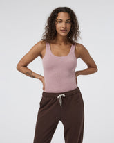 Sleeveless Halo Bodysuit Zion Rose Heather | Vuori onsale
