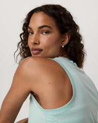 Energy Top Women's Spearmint Heather Tank Top | Vuori online