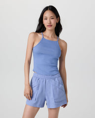 Marina Rib Tank Bluebell | Vuori discount