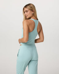 Halo Performance Crop 2.0 Sea Spray Heather | Vuori onsale