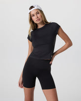 Halo Baby Tee Solid Black | Vuori sale